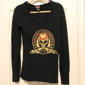 Harley Davidson Black Hoodie